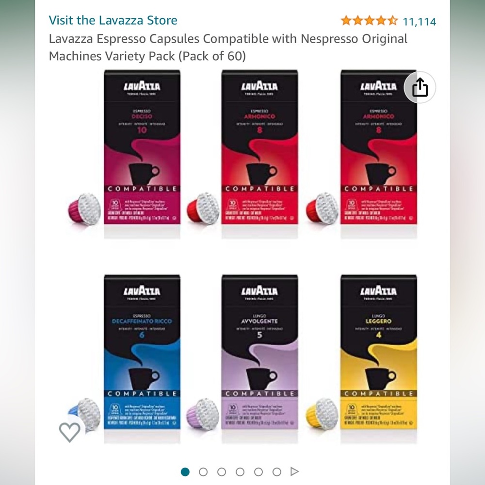 Original nespresso pods - never opened!